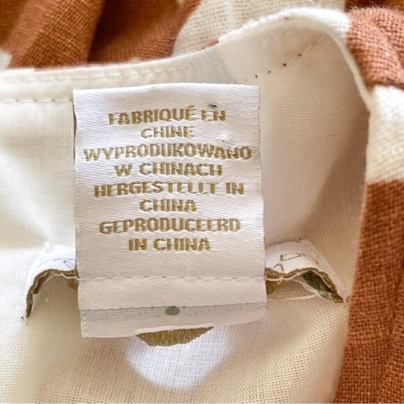 House of Harlow white & tan Puff Sleeve mini Dress 4 - Picture 12 of 14